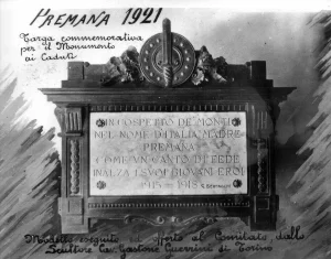 1921: un monumento