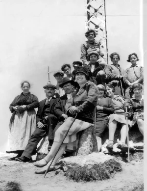 Alla Croce del Monte Muggio - 1927