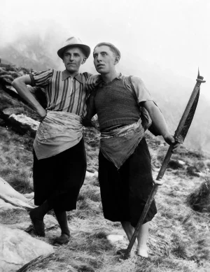 Bino e Roch a Premaniga nel 1938