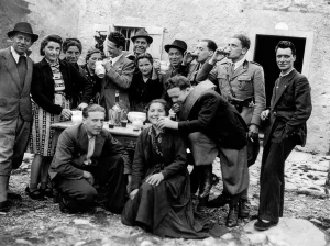 Amici in alpeggio