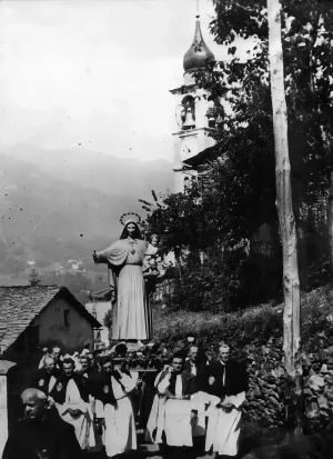 1948 - La Madonna Pellegrina a Premana