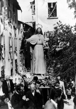 1948 - La Madonna Pellegrina a Premana