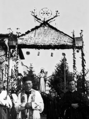 1948 - La Madonna Pellegrina a Premana