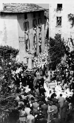 1948 - La Madonna Pellegrina a Premana