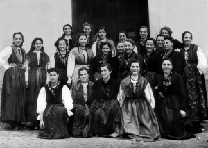Allieve della scuola di taglio, 1951