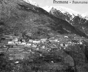 Veduta di Premana