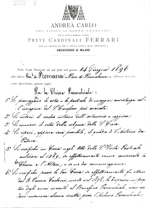 Raccomandazioni cardinalizie